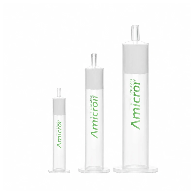 C18 SPE Columns, Multiple Sorbent Masses and Pack Sizes, gallery view 2 on white background