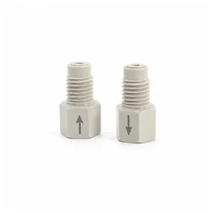 PEEK Check Valves for Microfluidic and Chromatography Systems, gallery view 2 on white background