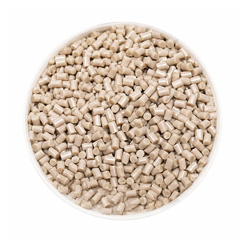 Beige PEEK material pellets for RZ03B fittings