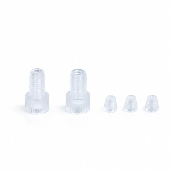rz03g-parent-gallery-01 RZ03G white threaded conical fittings with translucent ferrules