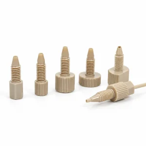 RZ11 PEEK 10-32 UNF fittings for 1/16 inch HPLC tubing