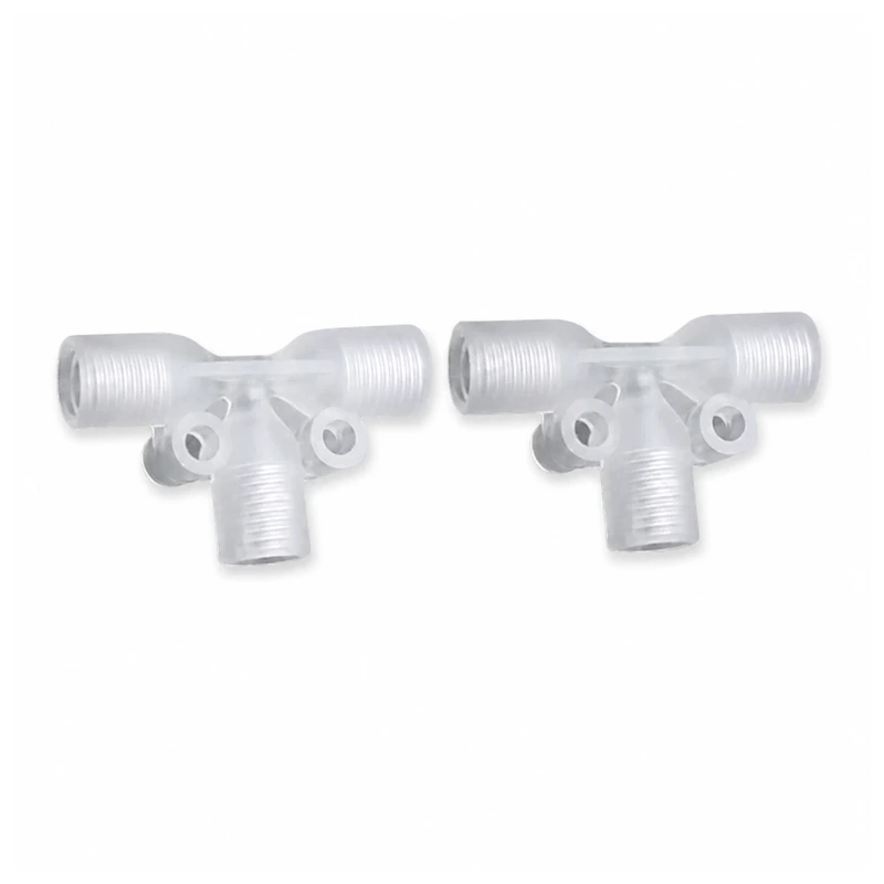 PP Female-Threaded T Fittings, Multiple Materials, gallery view 1 on white background