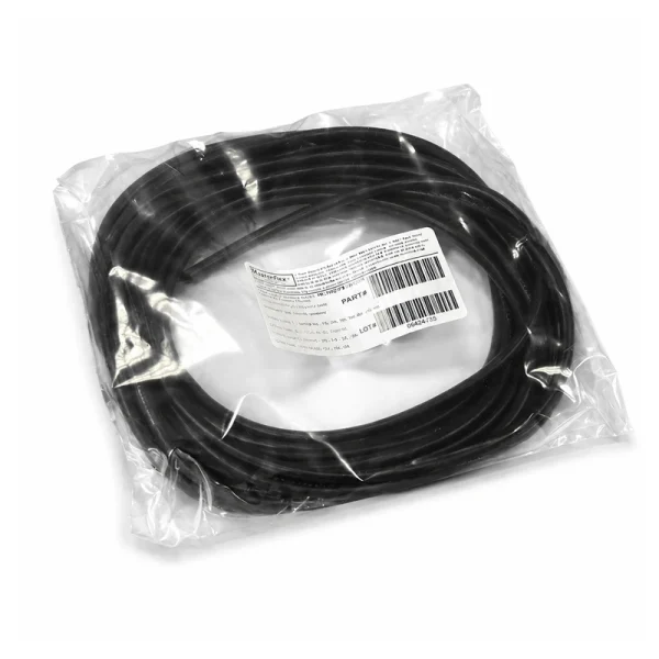 Packaged coil of black RZMASTERFLEX pump tubing