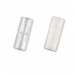 PP and PTFE Female-Threaded Straight Fittings, Multiple Materials, gallery view 1 on white background