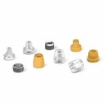 RZRING ferrules in translucent, yellow and metal-sleeve styles
