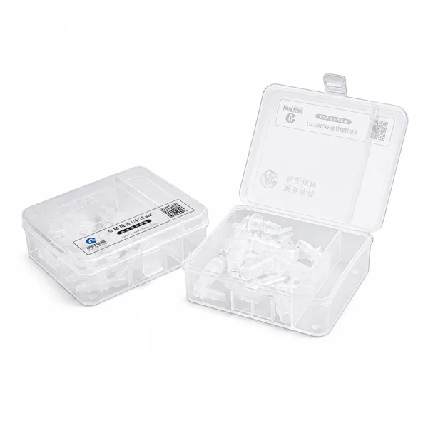Laboratory Tubing Fitting Sample Boxes, Multiple Sets, gallery view 2 on white background