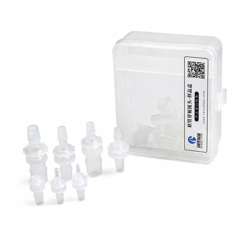Laboratory Tubing Fitting Sample Boxes, Multiple Sets, gallery view 3 on white background