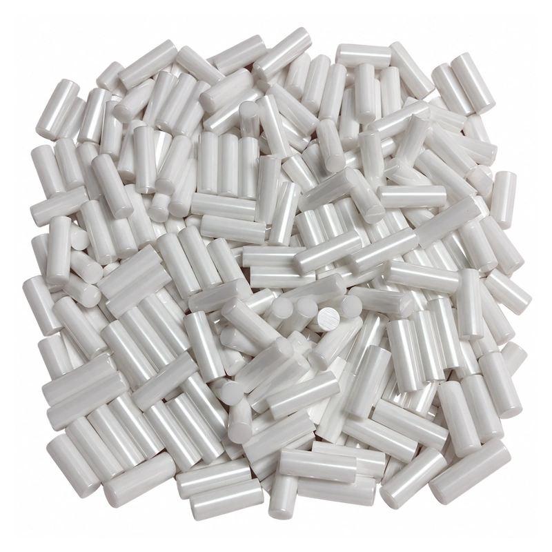 5 mm Zirconia Ceramic Rods and Positioning Pins, Multiple Lengths, gallery view 1, centered on white background