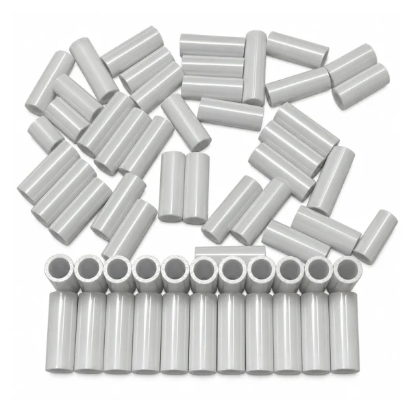 Mirror-Polished Small-Bore Zirconia Ceramic Tubes, Multiple Sizes, gallery view 1, centered on white background