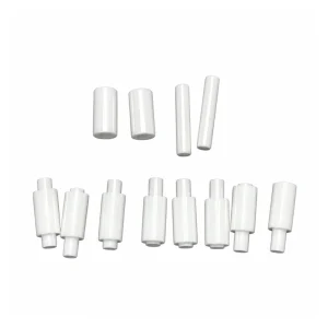 Polished Zirconia Ceramic Shaft and Sleeve Sets, Multiple Sizes, gallery view 1, centered on white background