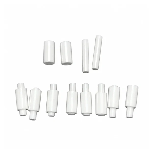 Polished Zirconia Ceramic Shaft and Sleeve Sets, Multiple Sizes, gallery view 1, centered on white background