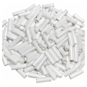 Zirconia Ceramic Tubes, Multiple Lengths and Diameters, gallery view 1, centered on white background