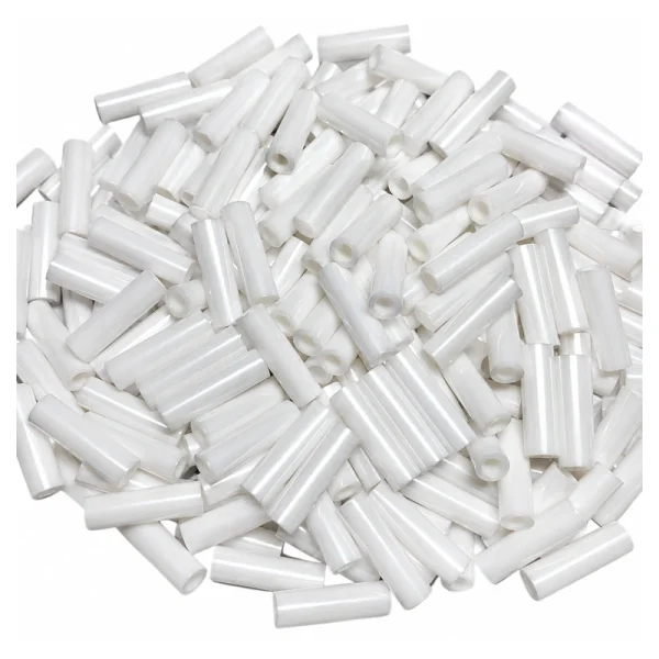 Zirconia Ceramic Tubes, Multiple Lengths and Diameters, gallery view 1, centered on white background