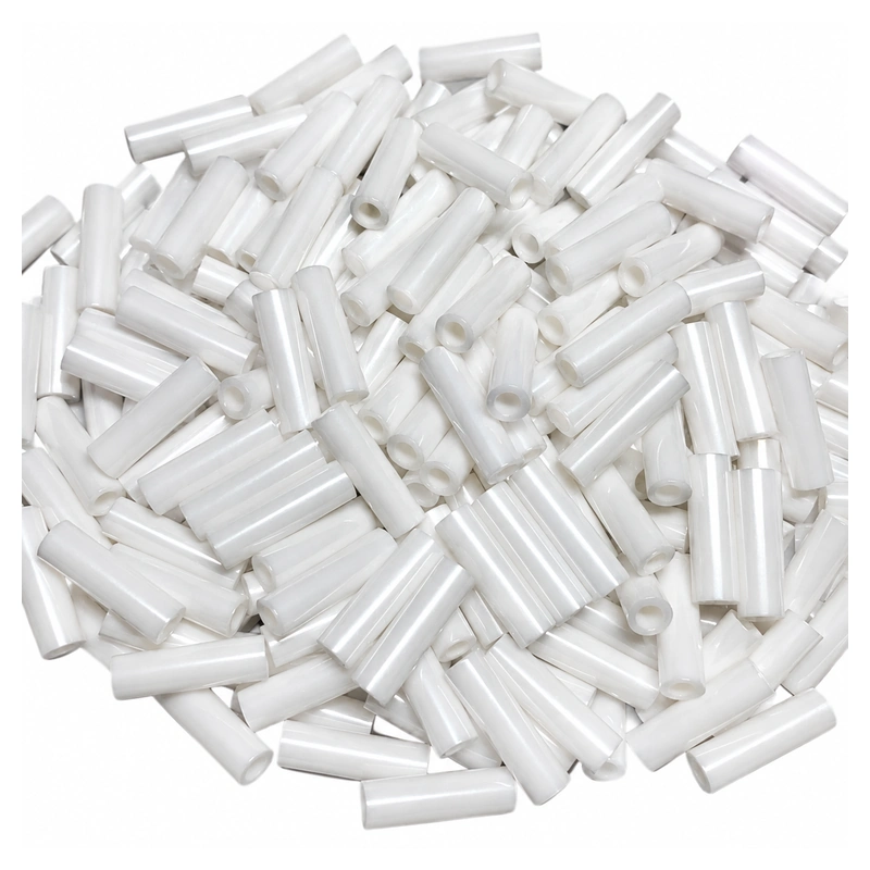 Zirconia Ceramic Tubes, Multiple Lengths and Diameters, gallery view 1, centered on white background