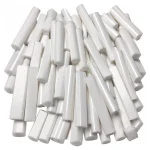 Zirconia Ceramic D-Profile Shaft, 4 mm OD and 26.5 mm Length, gallery view 1, centered on white background