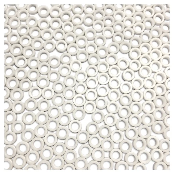 Zirconia Ceramic Sleeves, Rings and Washers, Multiple Sizes, gallery view 1, centered on white background