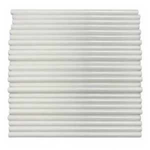 Zirconia Ceramic Rod, 12 mm Diameter and 180 mm Length, gallery view 1, centered on white background