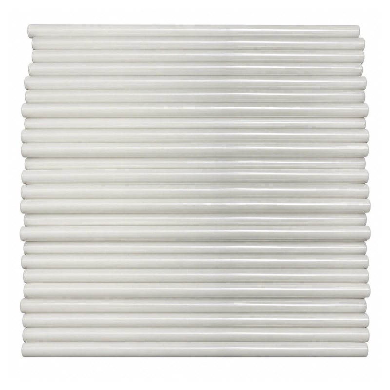 Zirconia Ceramic Rod, 12 mm Diameter and 180 mm Length, gallery view 1, centered on white background