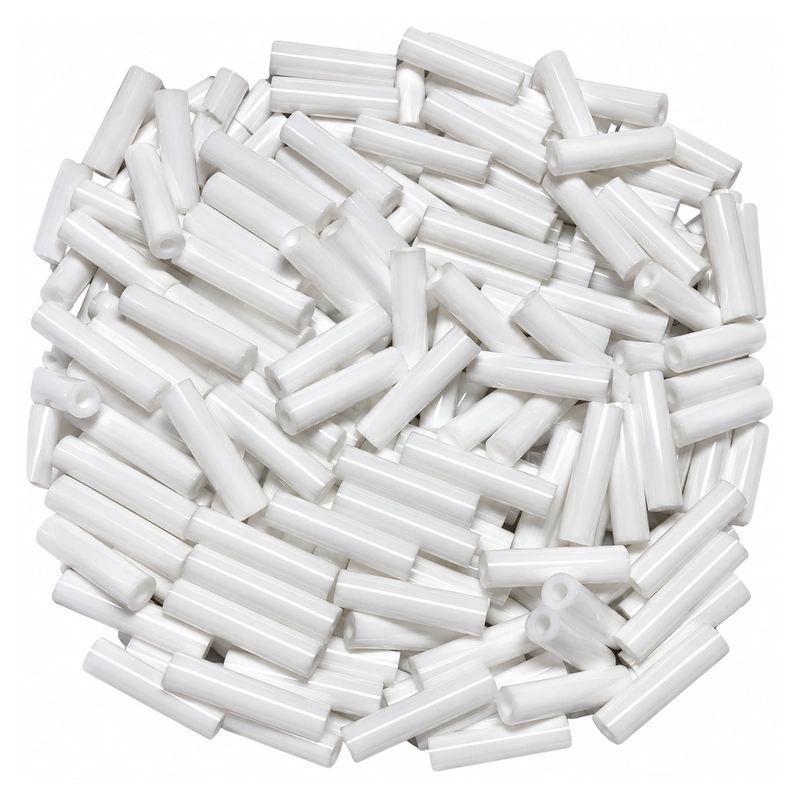 Zirconia Ceramic Sleeves, Multiple OD, ID and Length Configurations, gallery view 1, centered on white background