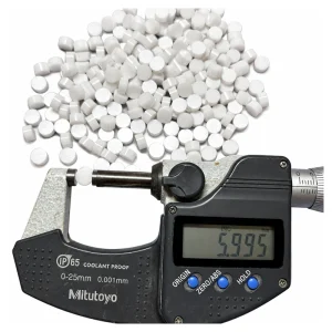 Zirconia Ceramic Spacers, 6 mm OD, Multiple Heights, gallery view 1, centered on white background
