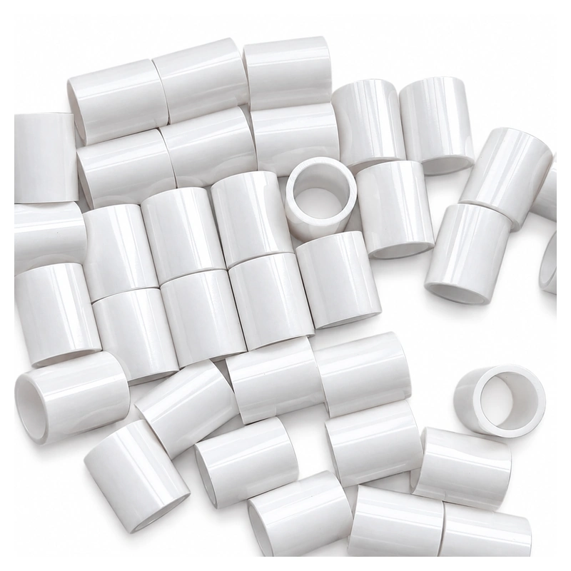 Zirconia Ceramic Sleeves, Multiple OD, ID and Height Configurations, gallery view 1, centered on white background