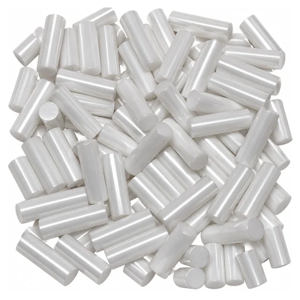 5 mm Zirconia Ceramic Rods and Positioning Pins, Multiple Lengths, gallery view 2, centered on white background