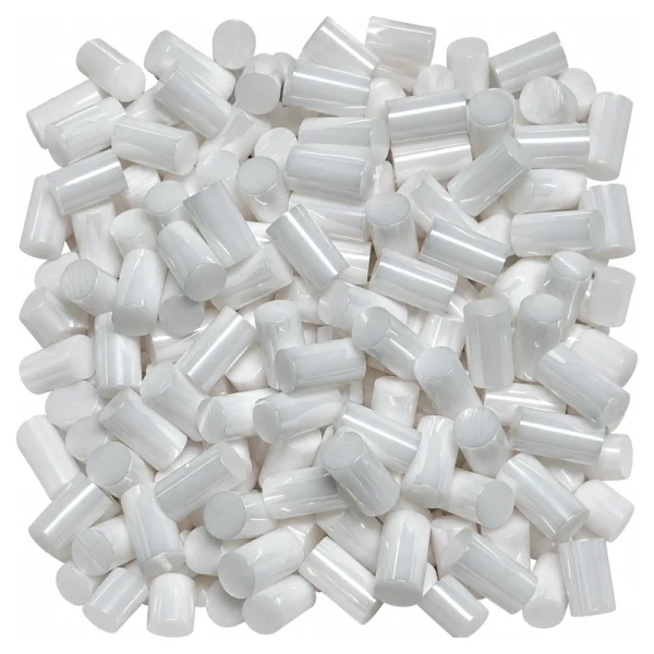 Polished Zirconia Ceramic Pins and Rods, Multiple Lengths, gallery view 2, centered on white background