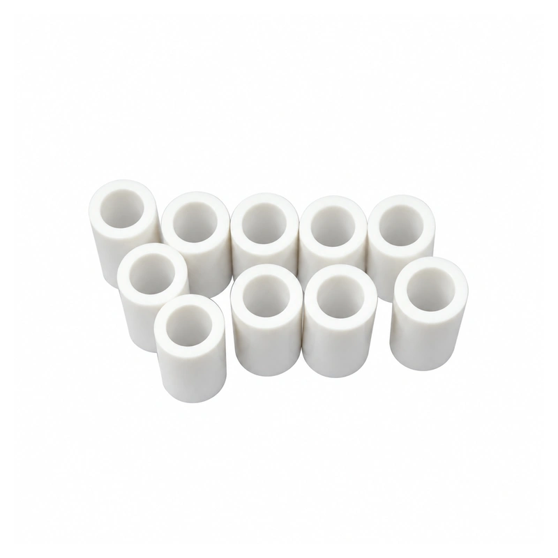 Zirconia Ceramic Tubes, 6 mm OD, Multiple Bore Sizes and Lengths, gallery view 2, centered on white background