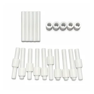 High-Precision Zirconia Ceramic Shaft and Sleeve Sets, Multiple Sizes, gallery view 2, centered on white background