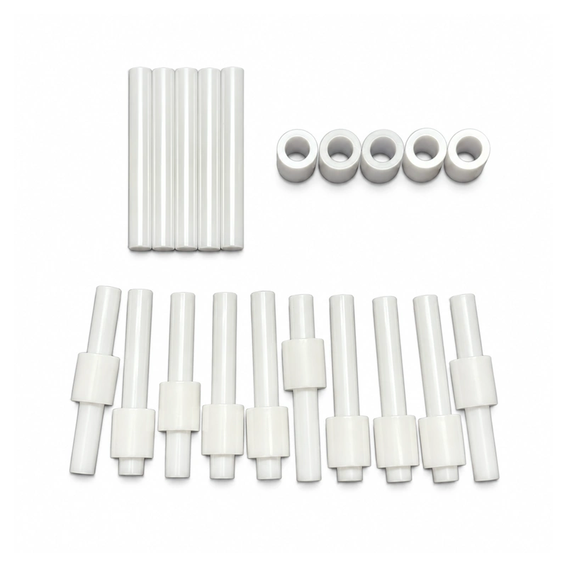 High-Precision Zirconia Ceramic Shaft and Sleeve Sets, Multiple Sizes, gallery view 2, centered on white background