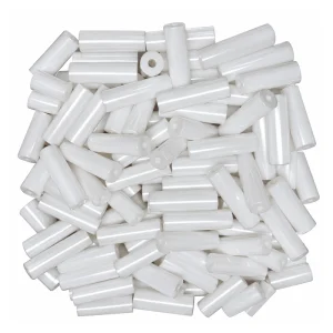 Zirconia Ceramic Tubes, 6 mm OD and 2 mm ID, Two Lengths, gallery view 2, centered on white background