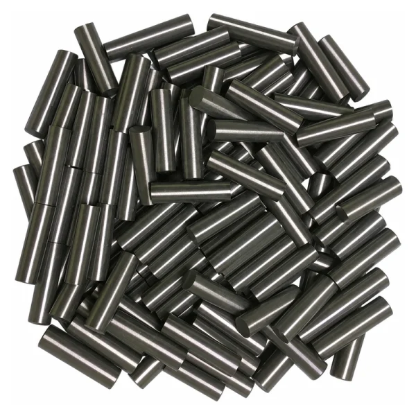 Black Zirconia Ceramic Solid Rod, gallery view 2, centered on white background