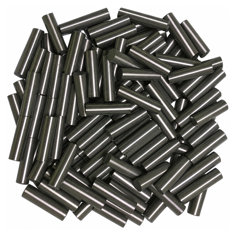 Black Zirconia Ceramic Solid Rod, gallery view 2, centered on white background
