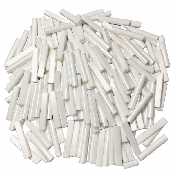 Zirconia Ceramic D-Profile Shaft, 4 mm OD and 26.5 mm Length, gallery view 2, centered on white background