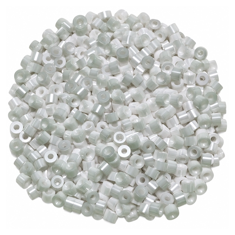 Zirconia Ceramic Sleeves, Rings and Washers, Multiple Sizes, gallery view 2, centered on white background