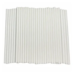 Zirconia Ceramic Rod, 12 mm Diameter and 180 mm Length, gallery view 2, centered on white background