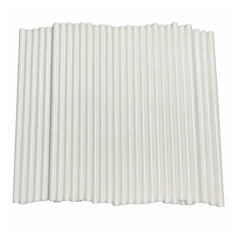 Zirconia Ceramic Rod, 12 mm Diameter and 180 mm Length, gallery view 2, centered on white background
