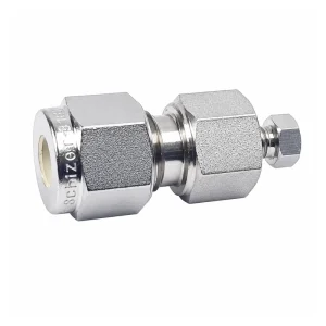 1/16 in Screw-Type HPLC Straight Adapters to Tube Ferrules, Multiple Sizes, gallery view 2 on white background