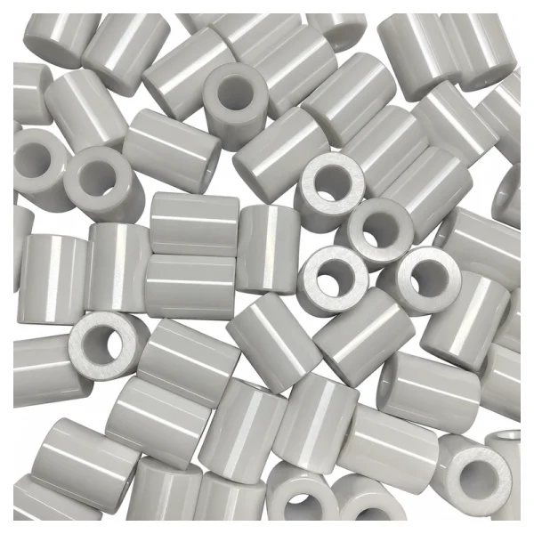 Zirconia Ceramic Sleeves, 15 mm OD and 8 mm ID, gallery view 3, centered on white background