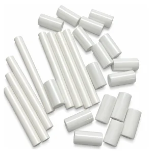 Zirconia Ceramic Shafts and Sleeves, Multiple Sizes, gallery view 3, centered on white background