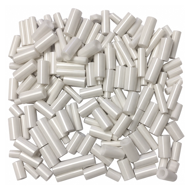 Polished Zirconia Ceramic Shaft and Sleeve Sets, Multiple Sizes, gallery view 3, centered on white background