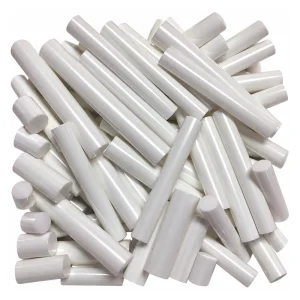 Black Zirconia Ceramic Solid Rod, gallery view 3, centered on white background