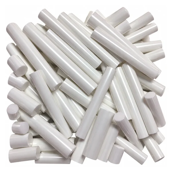 Black Zirconia Ceramic Solid Rod, gallery view 3, centered on white background
