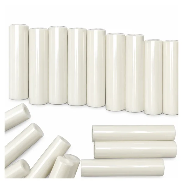 Zirconia Ceramic Sleeves, Multiple OD, ID and Length Configurations, gallery view 3, centered on white background