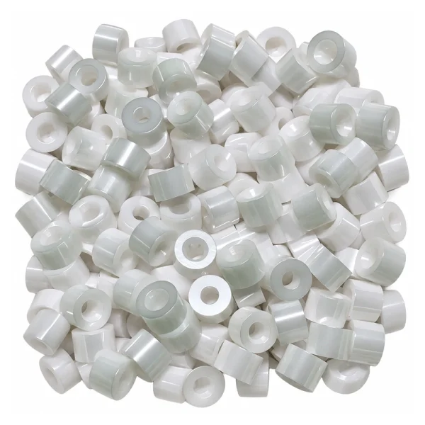 Zirconia Ceramic Sleeves, Rings and Washers, Multiple Sizes, gallery view 3, centered on white background