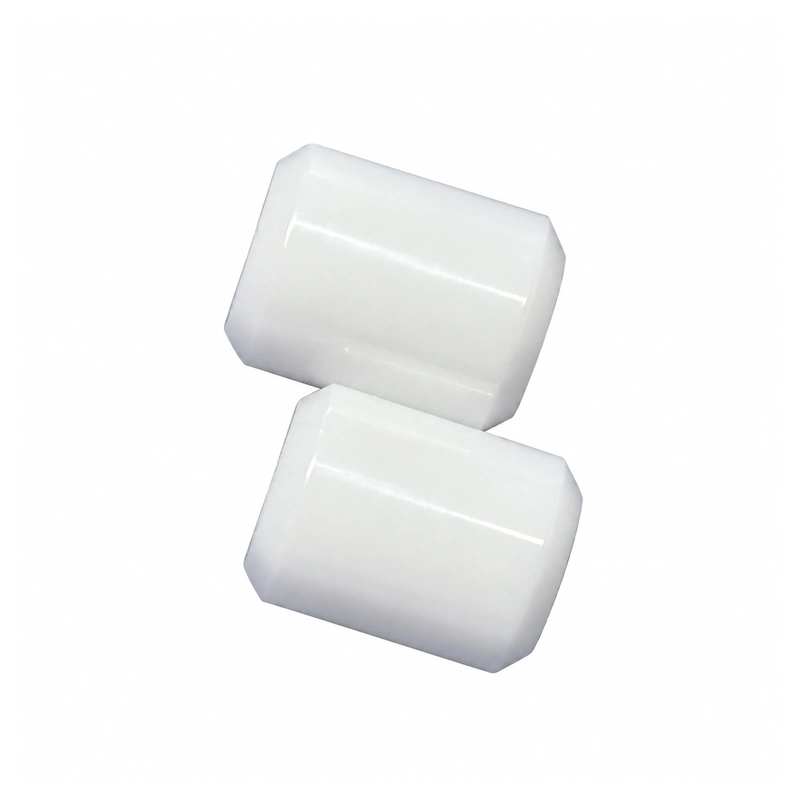 8 mm Zirconia Ceramic Rods and Positioning Pins, Multiple Lengths and Chamfers, gallery view 3, centered on white background