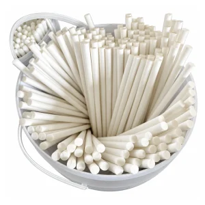 Zirconia Ceramic Rod Blanks, Multiple Diameters and Lengths, gallery view 3, centered on white background